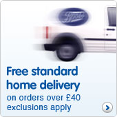 Free delivery on orders over £40 exclusions apply
